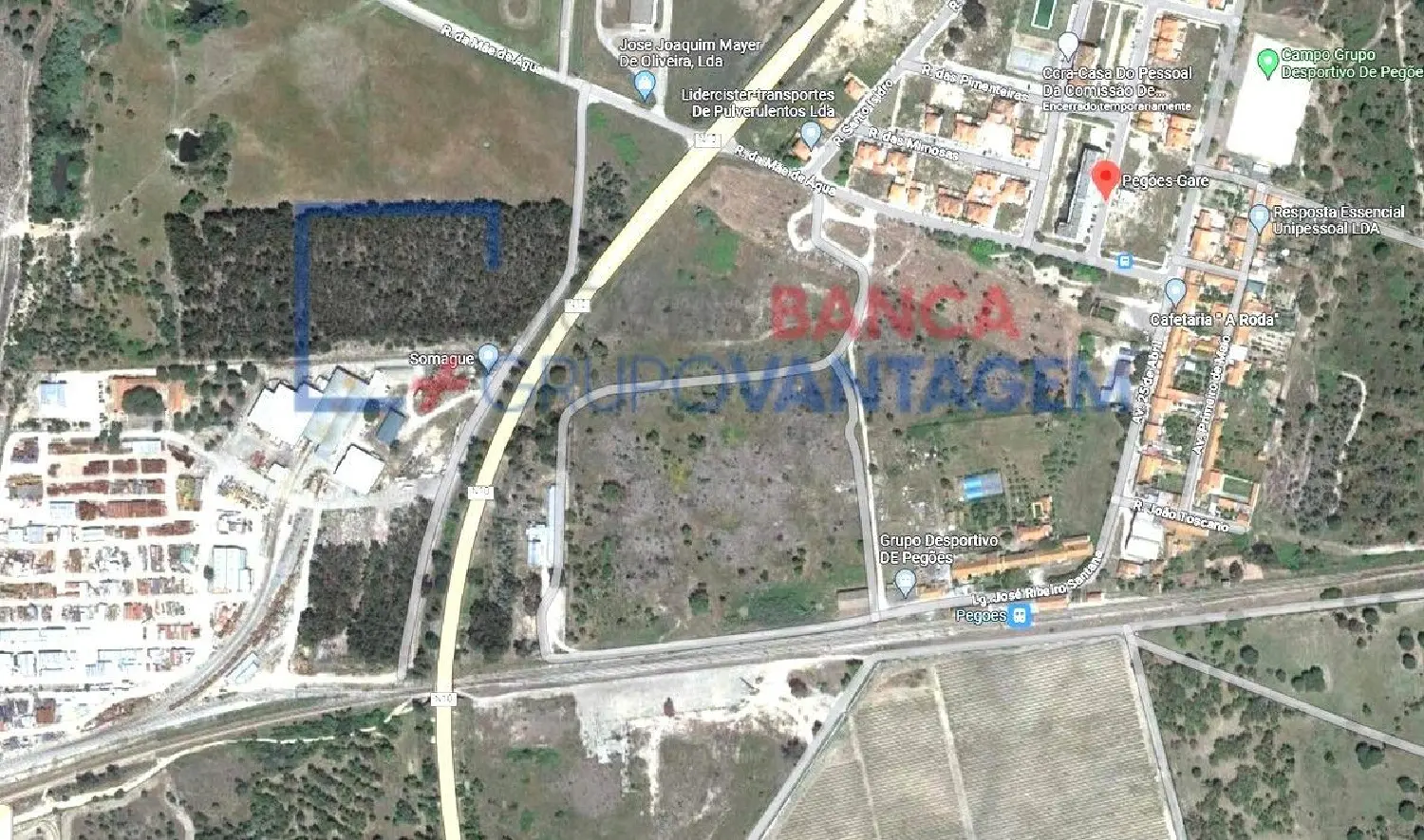 à venda terreno Pegões Montijo 2