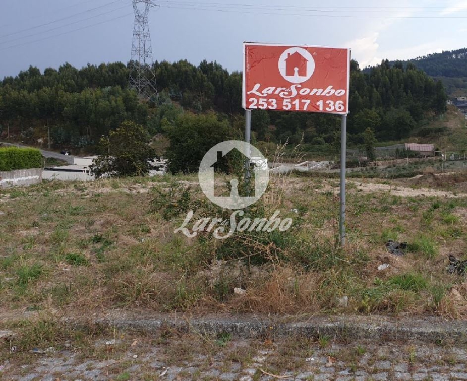  for sale terrain Prazins de Santo Tirso Guimarães 1