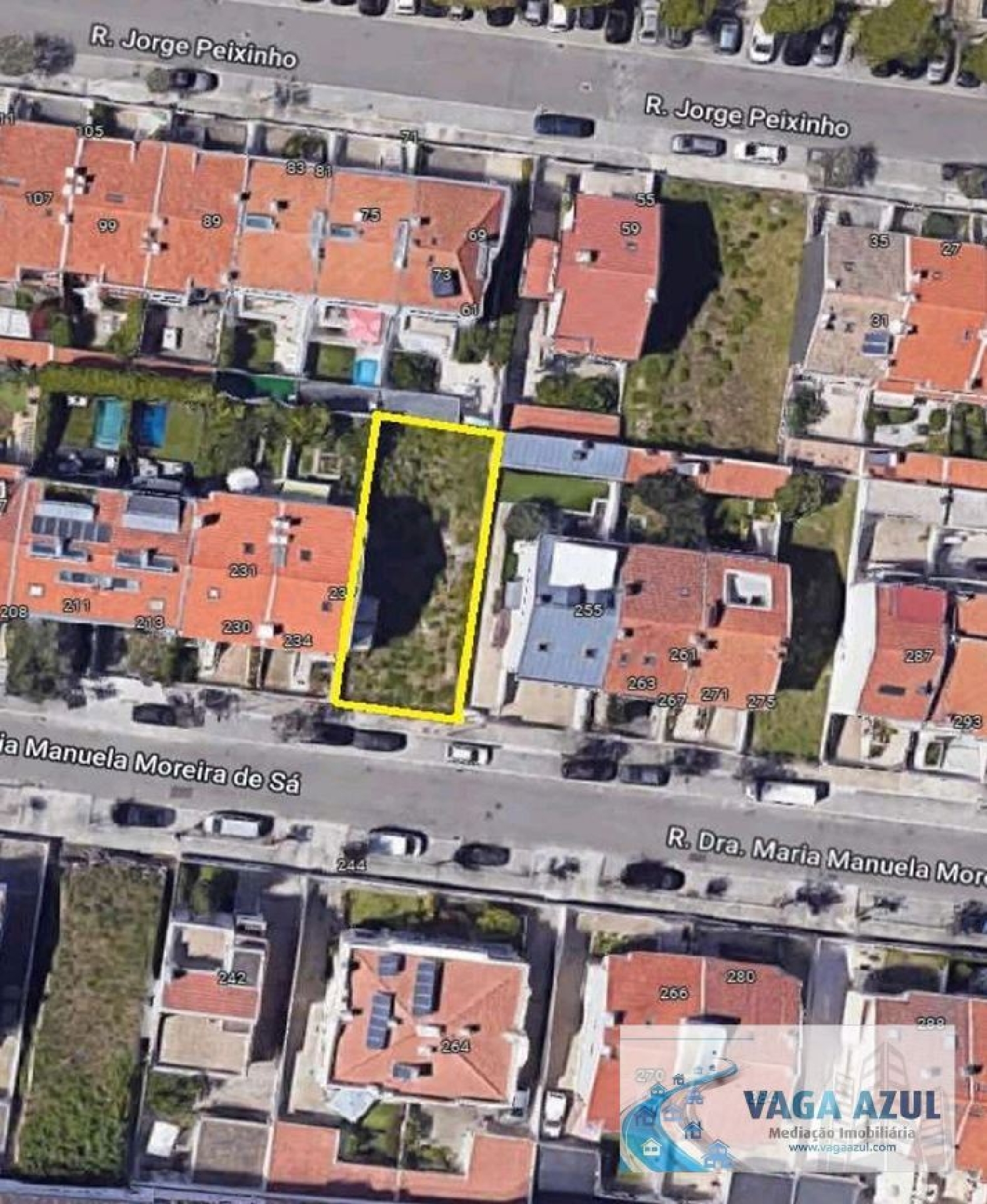 te koop terrein São Mamede de Infesta Matosinhos 3