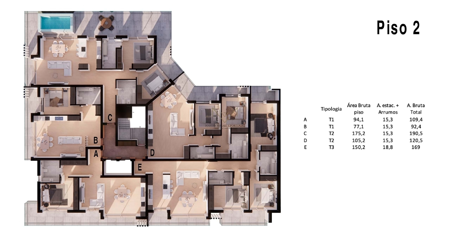  à venda apartamento Almada Almada 8