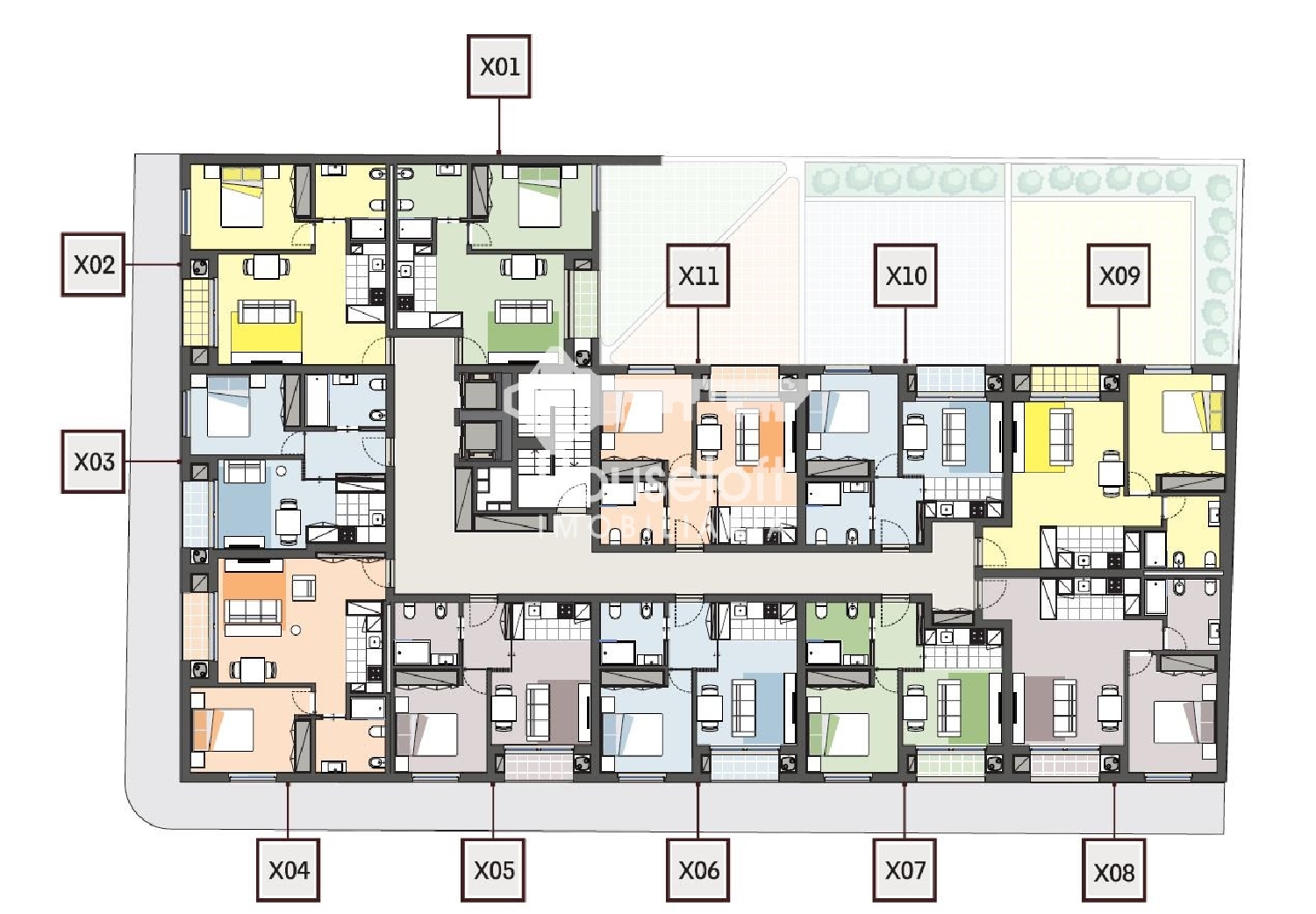  te koop appartement Infesta Amarante 7