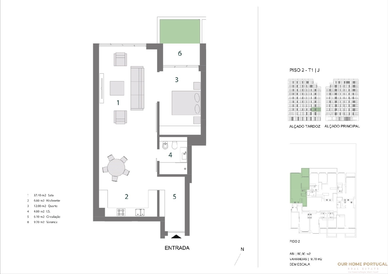  à vendre appartement Lisbonne Lisbonne 6