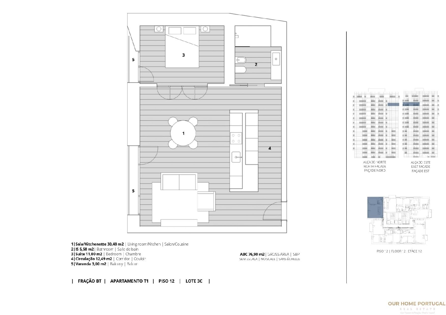  à vendre appartement Lisbonne Lisbonne 5