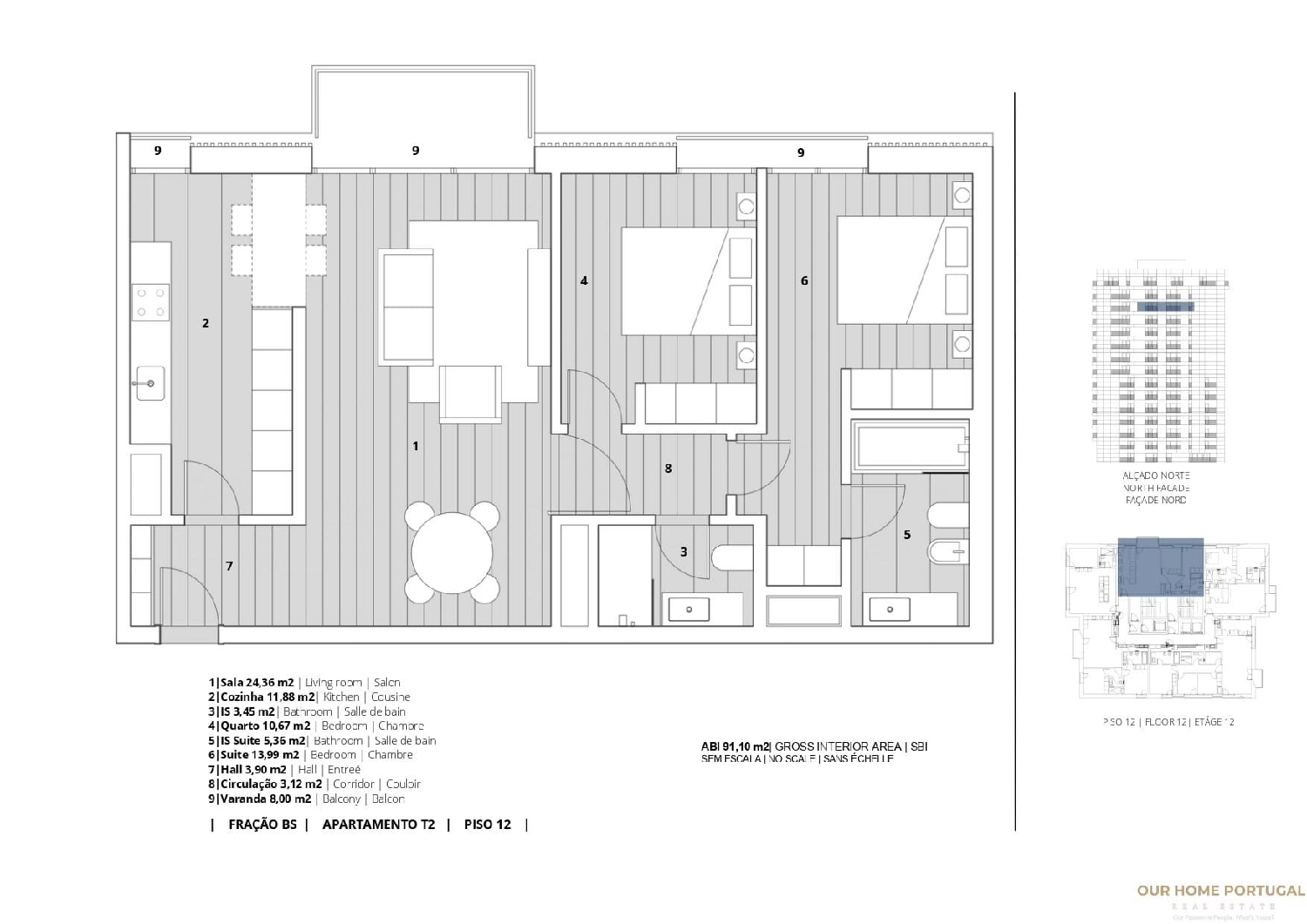  à vendre appartement Lisbonne Lisbonne 8