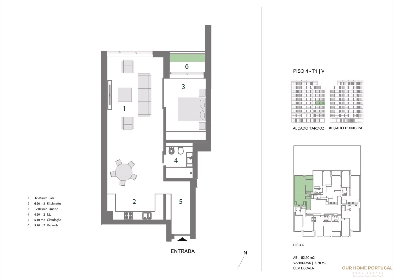  te koop appartement Lissabon Lissabon 6
