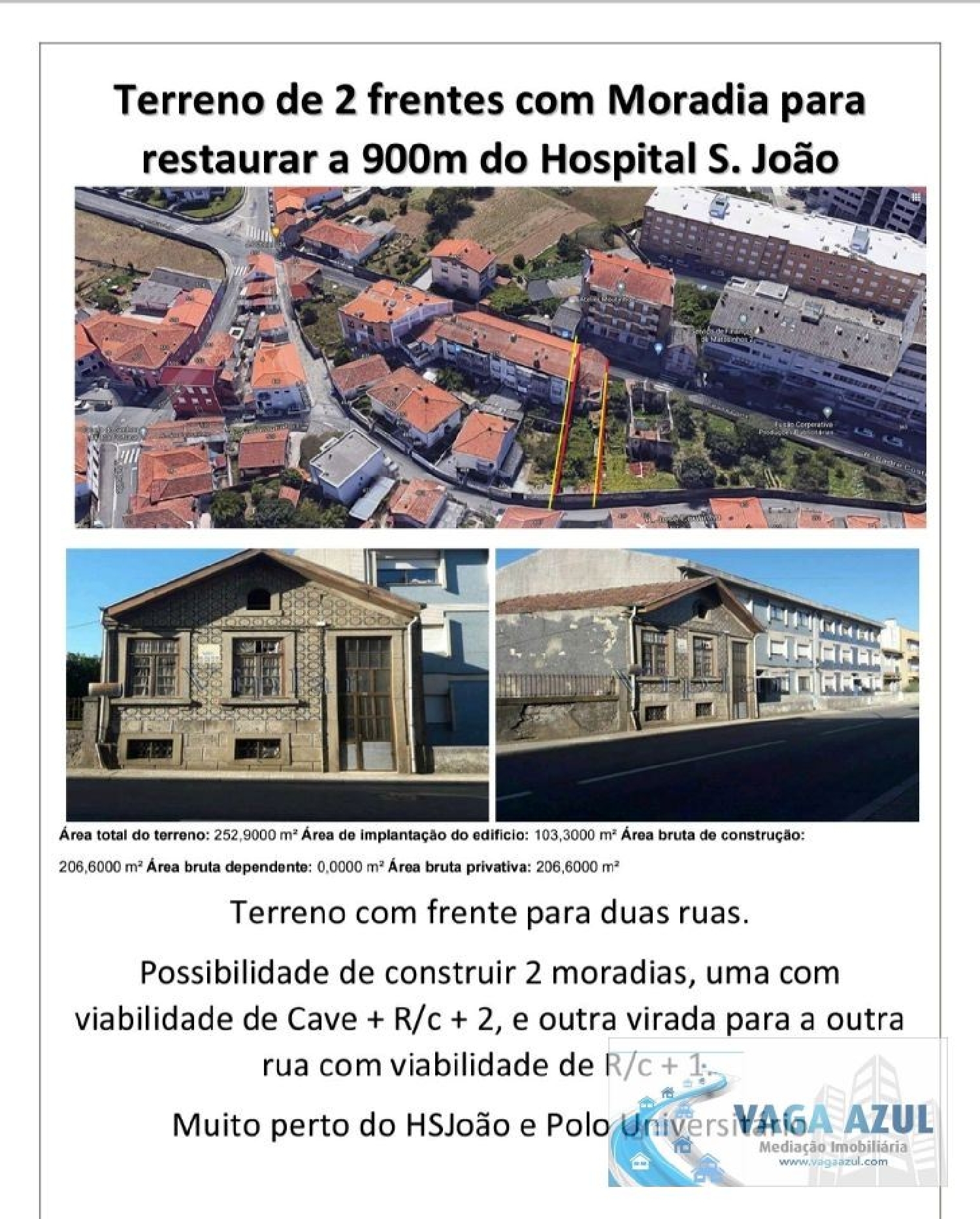 kaufen Grundstück São Mamede de Infesta Matosinhos 1