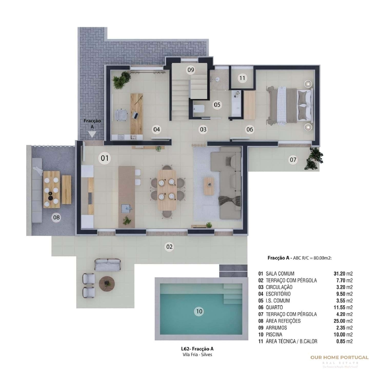  à vendre villa Silves Silves 6