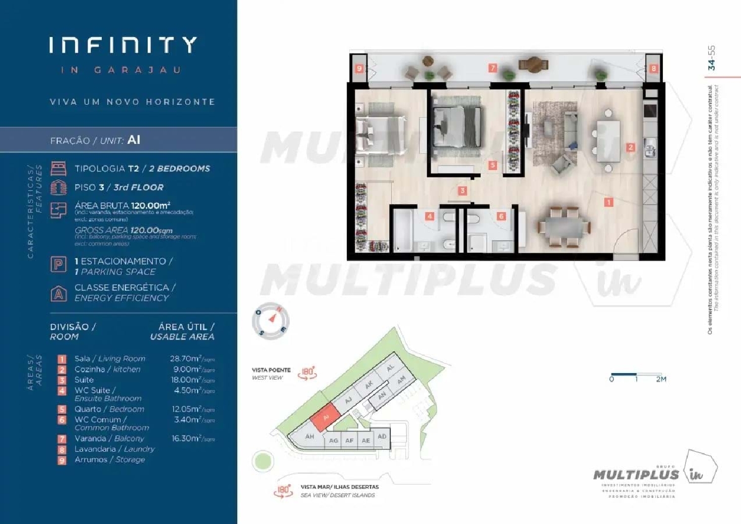  à vendre appartement Santa Cruz Santa Cruz 4