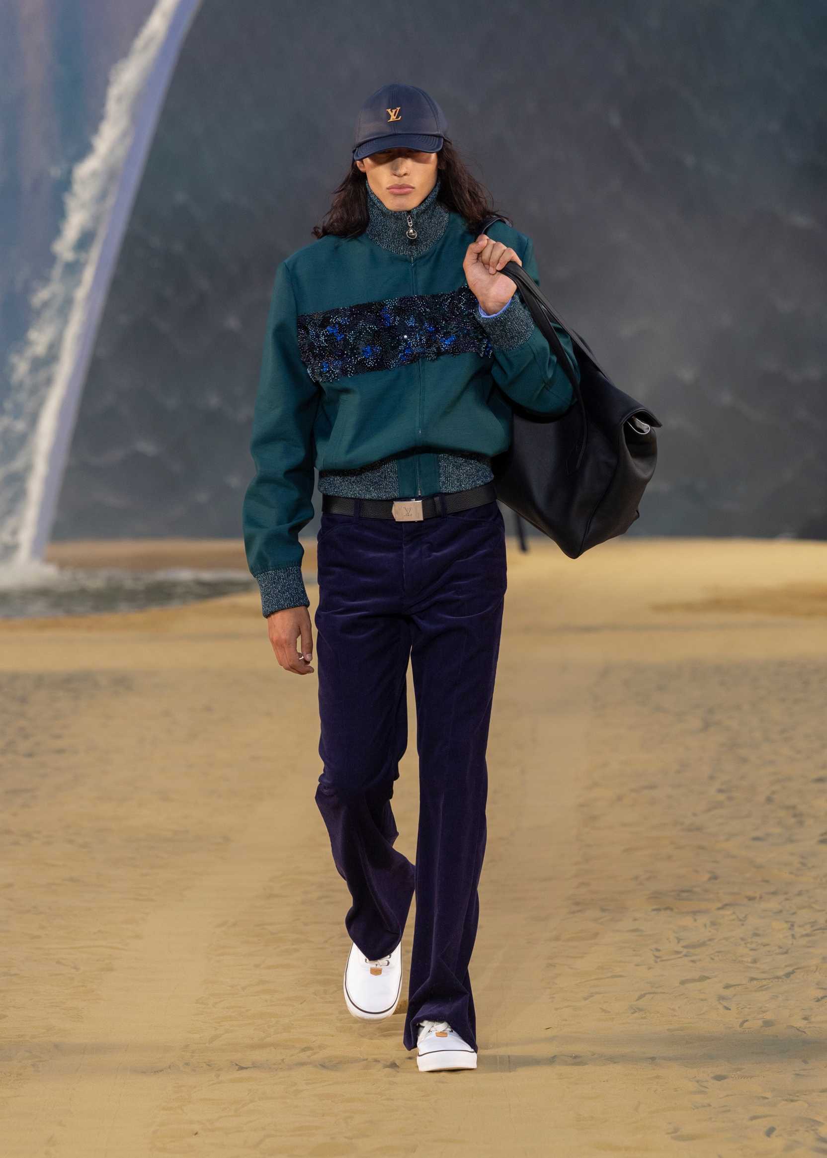 Look 28: Louis Vuitton Men's SS27. 