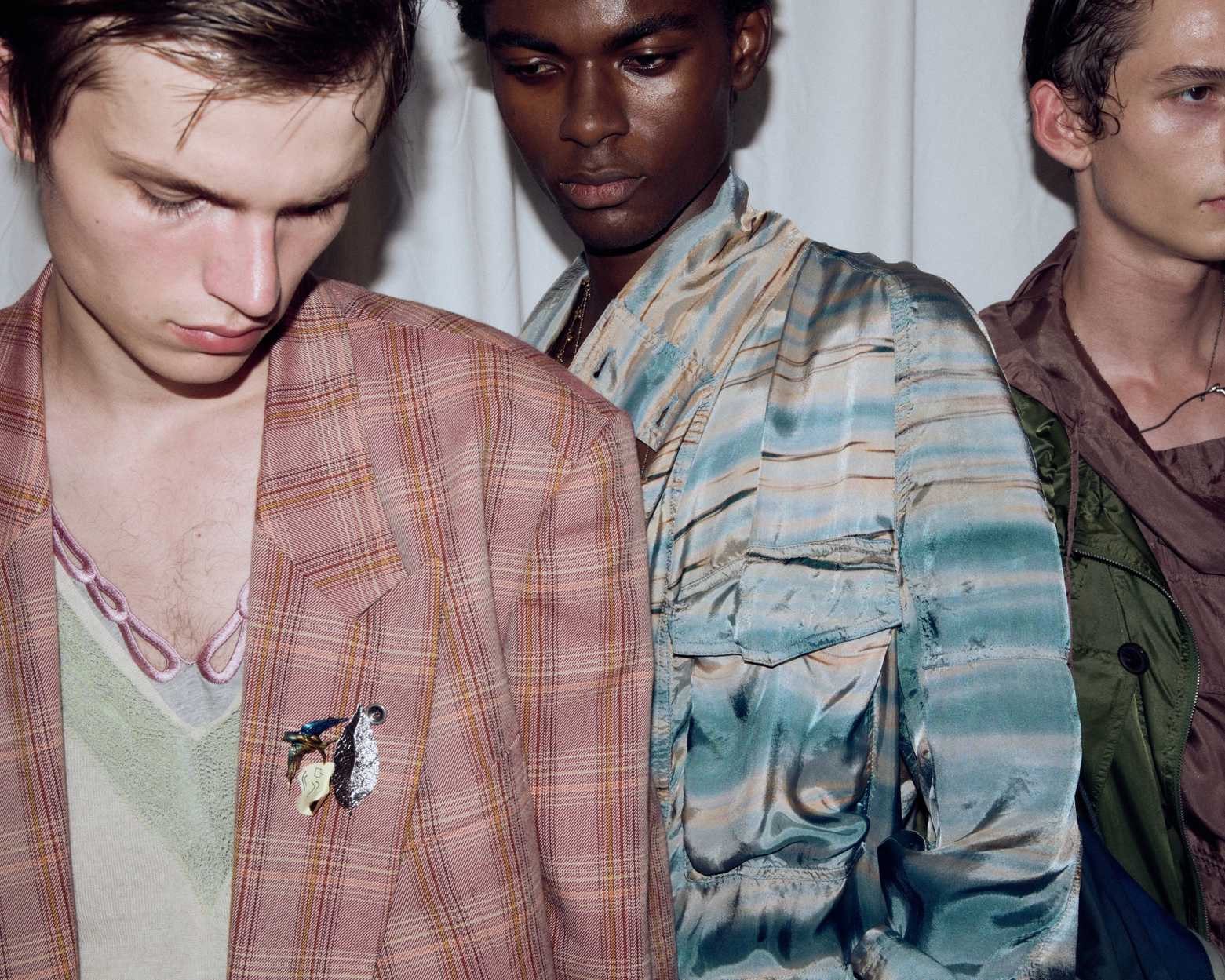 Dries Van Noten Men's SS27 Backstage by Leon Prost
