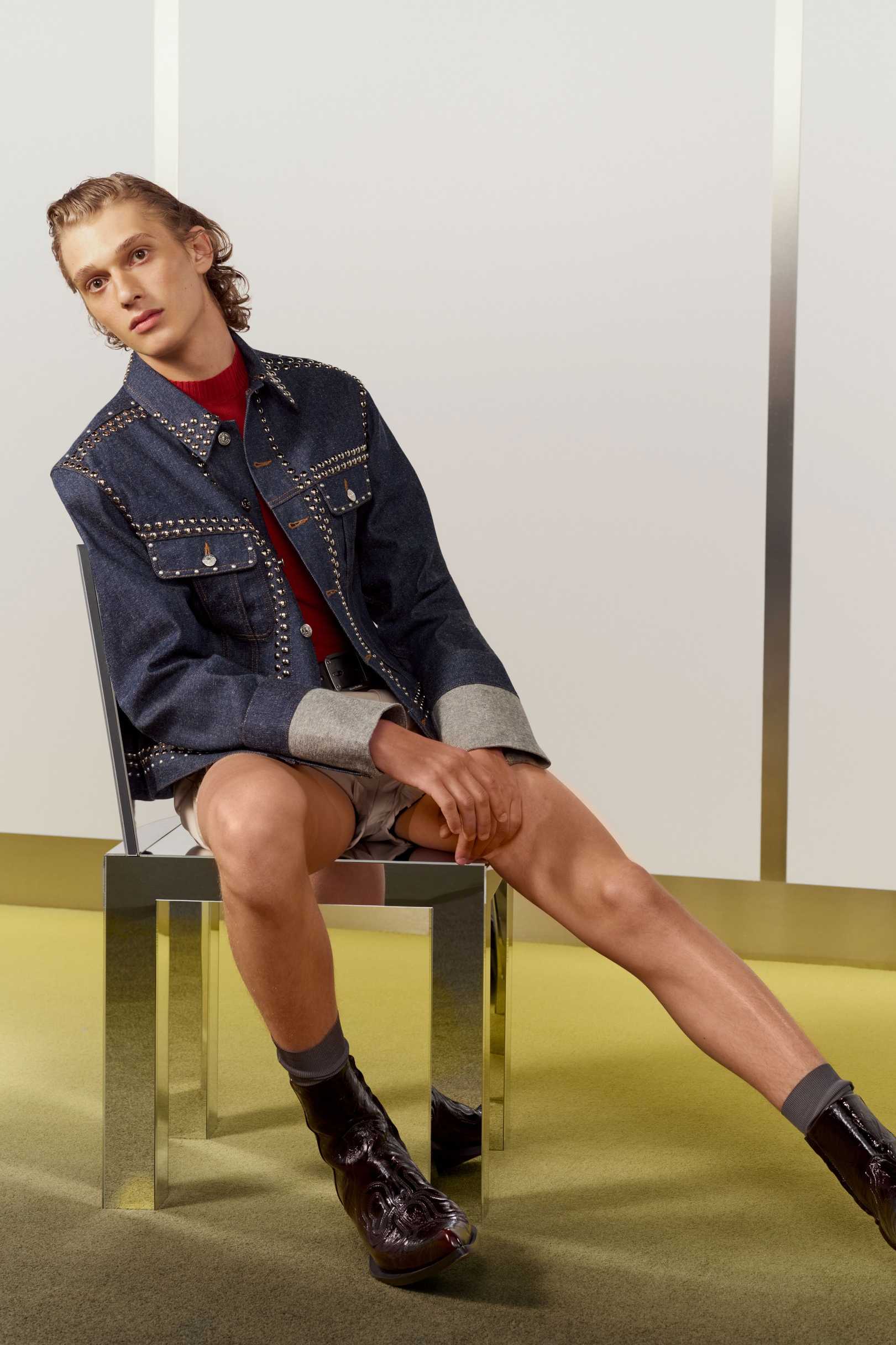 Look 16: Acne Studios Men's SS27. Courtesy Acne Studios.
