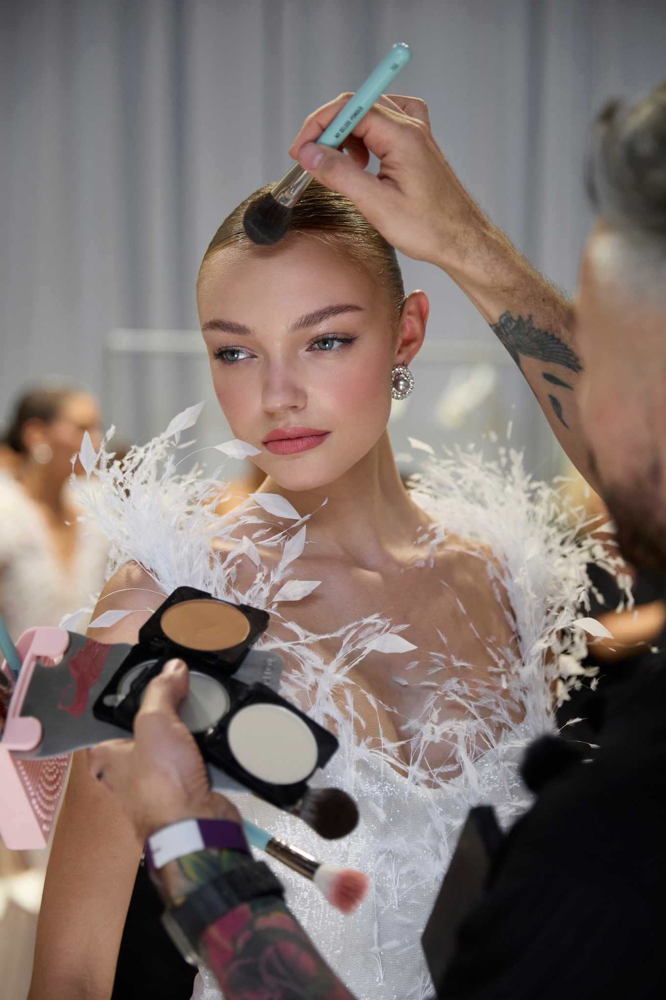 Backstage glamour at Tamara Ralph Haute Couture FW26