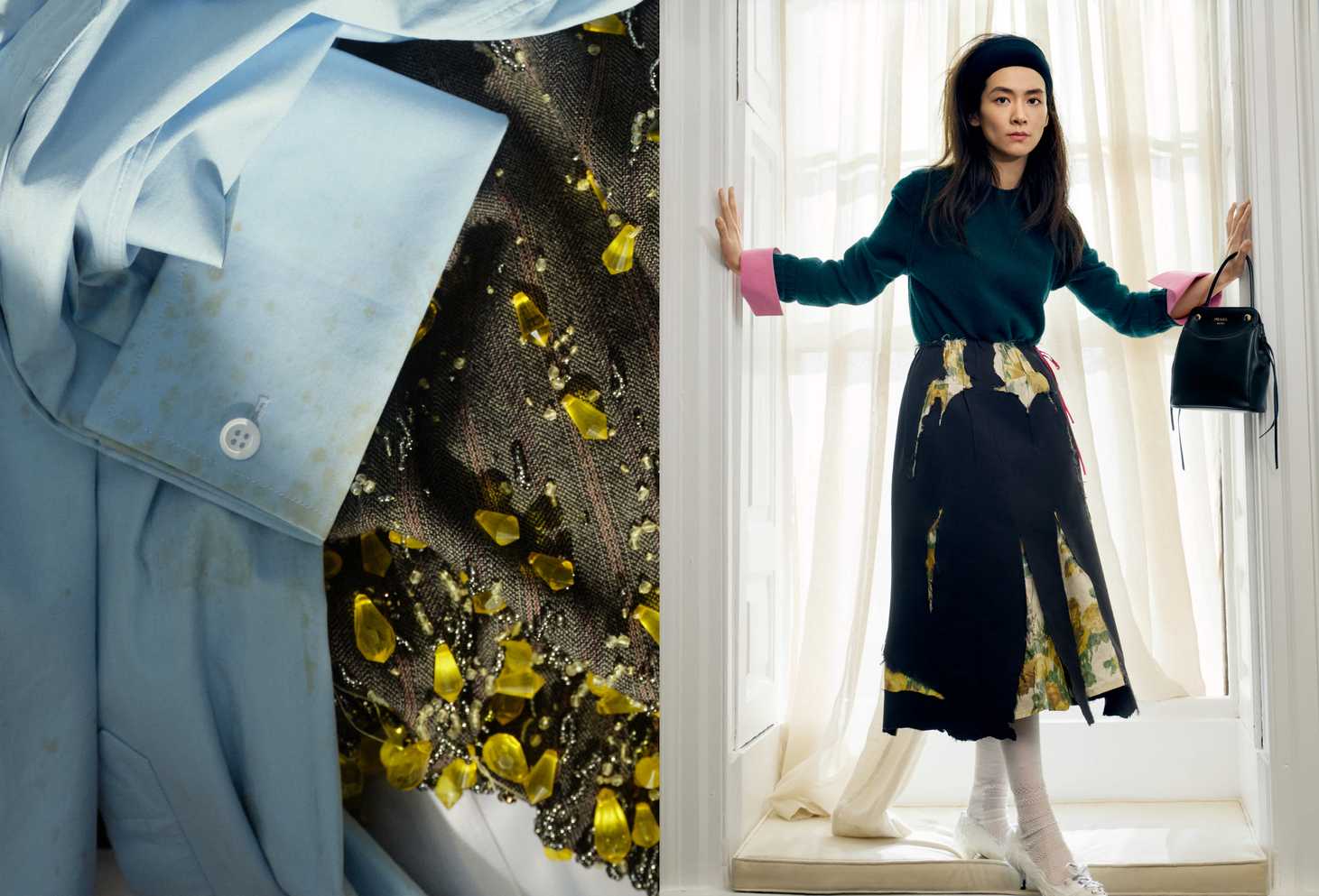 Chen Haoyu for Prada FW26 Campaign