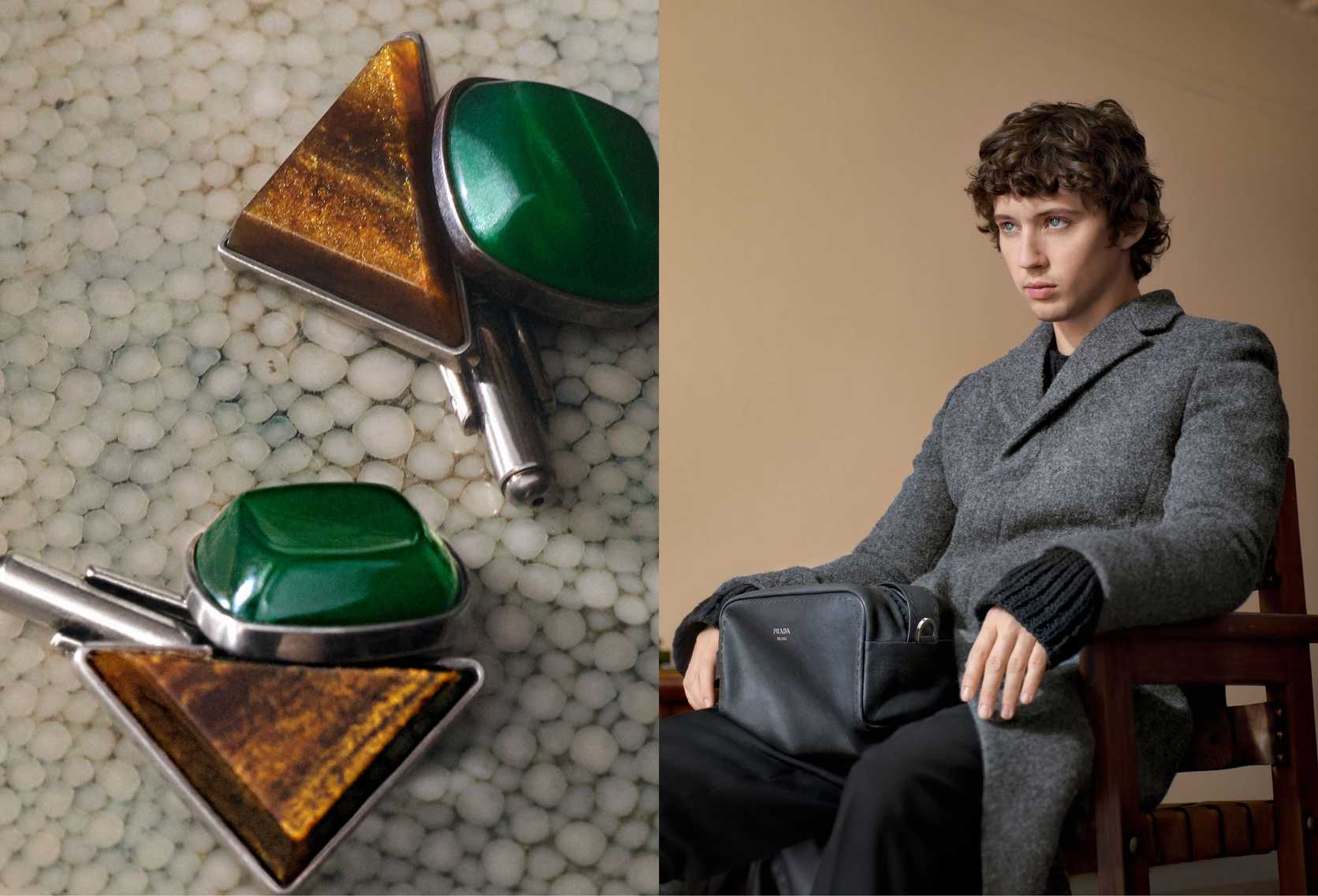 Troye Sivan for the Prada FW26 Campaign. Courtesy of Prada.