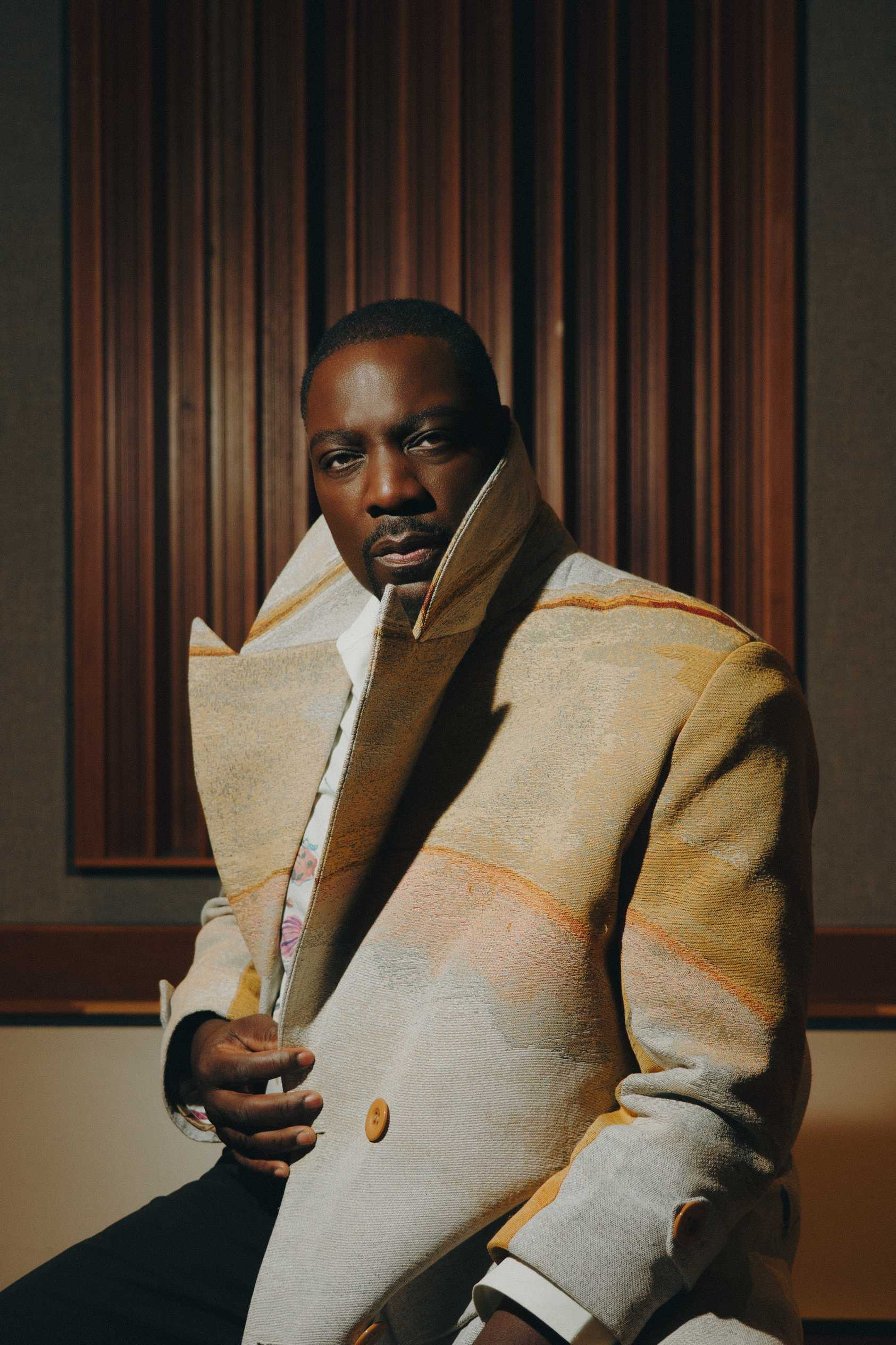 Adewale Akinnuoye-Agbaje Rain Magazine