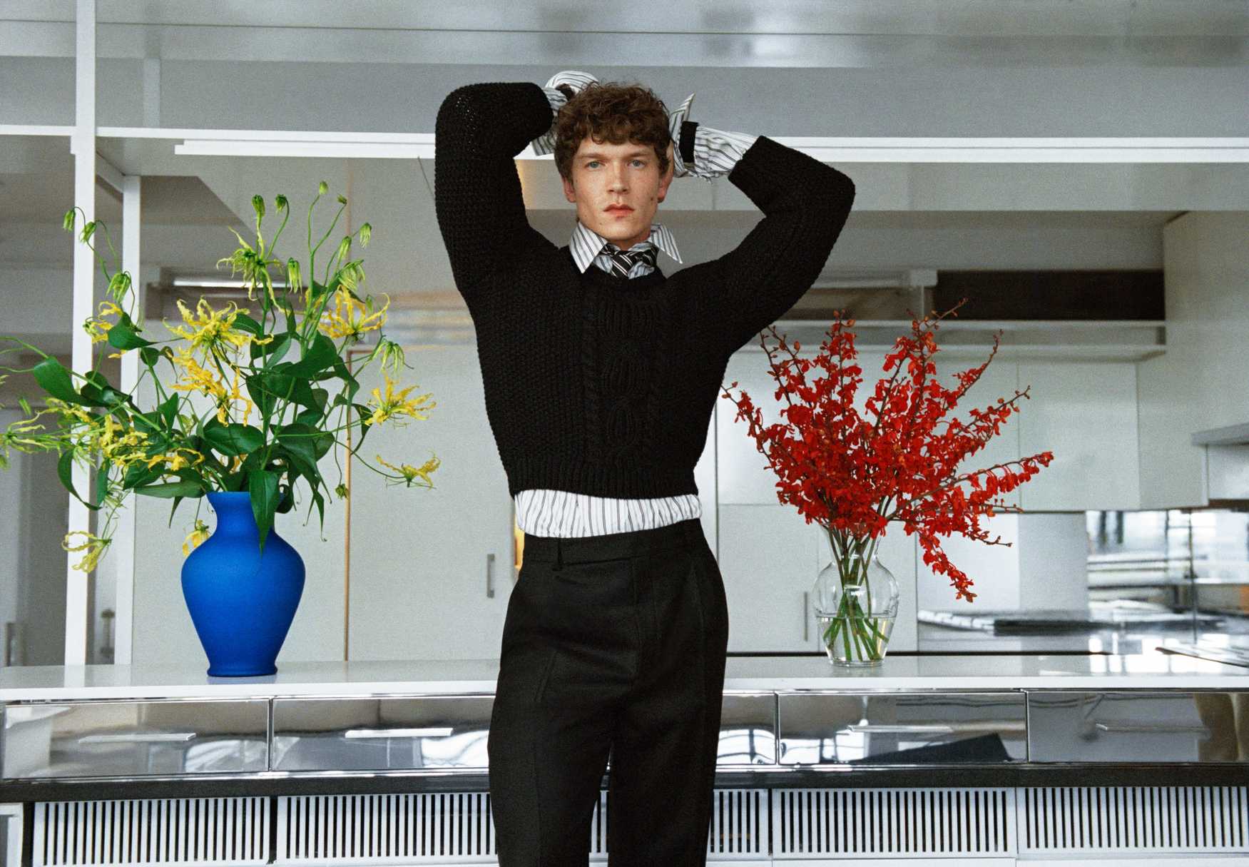 Connor Storrie Saint Laurent Fall 2026 Campaign