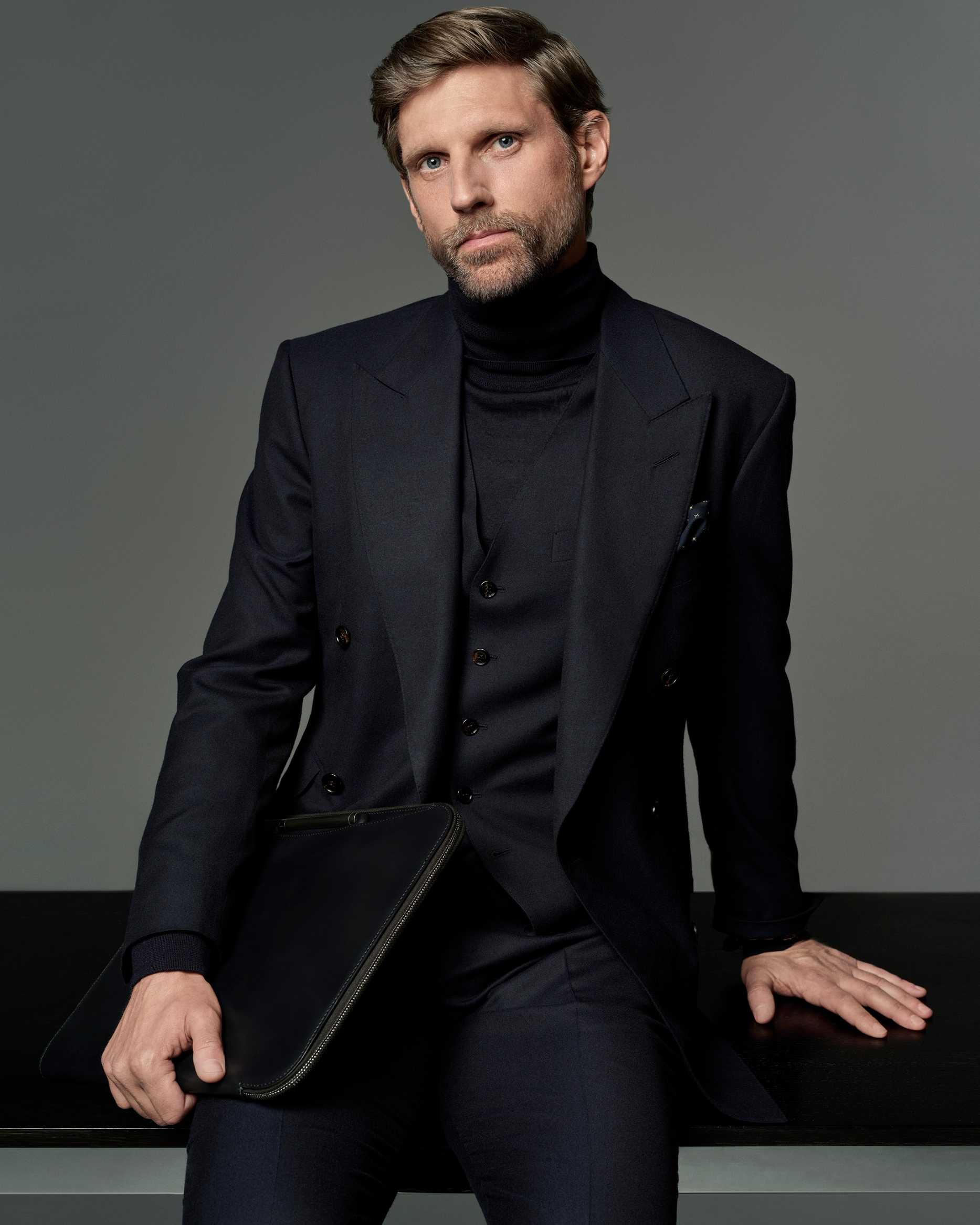 dunhill AW26 Campaign Ethan James Green