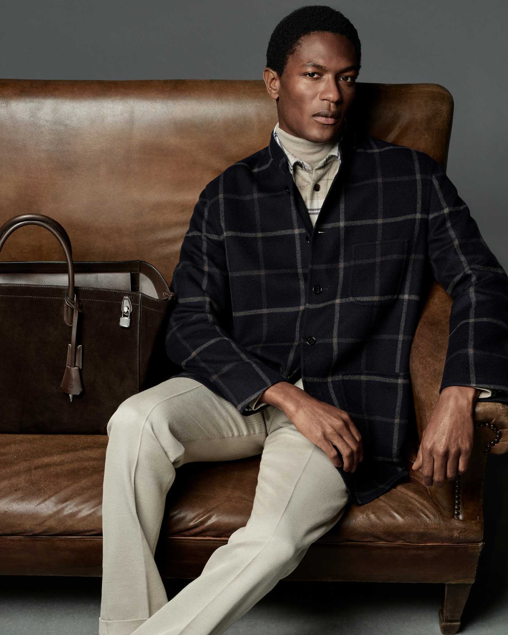 dunhill AW26 Campaign Ethan James Green