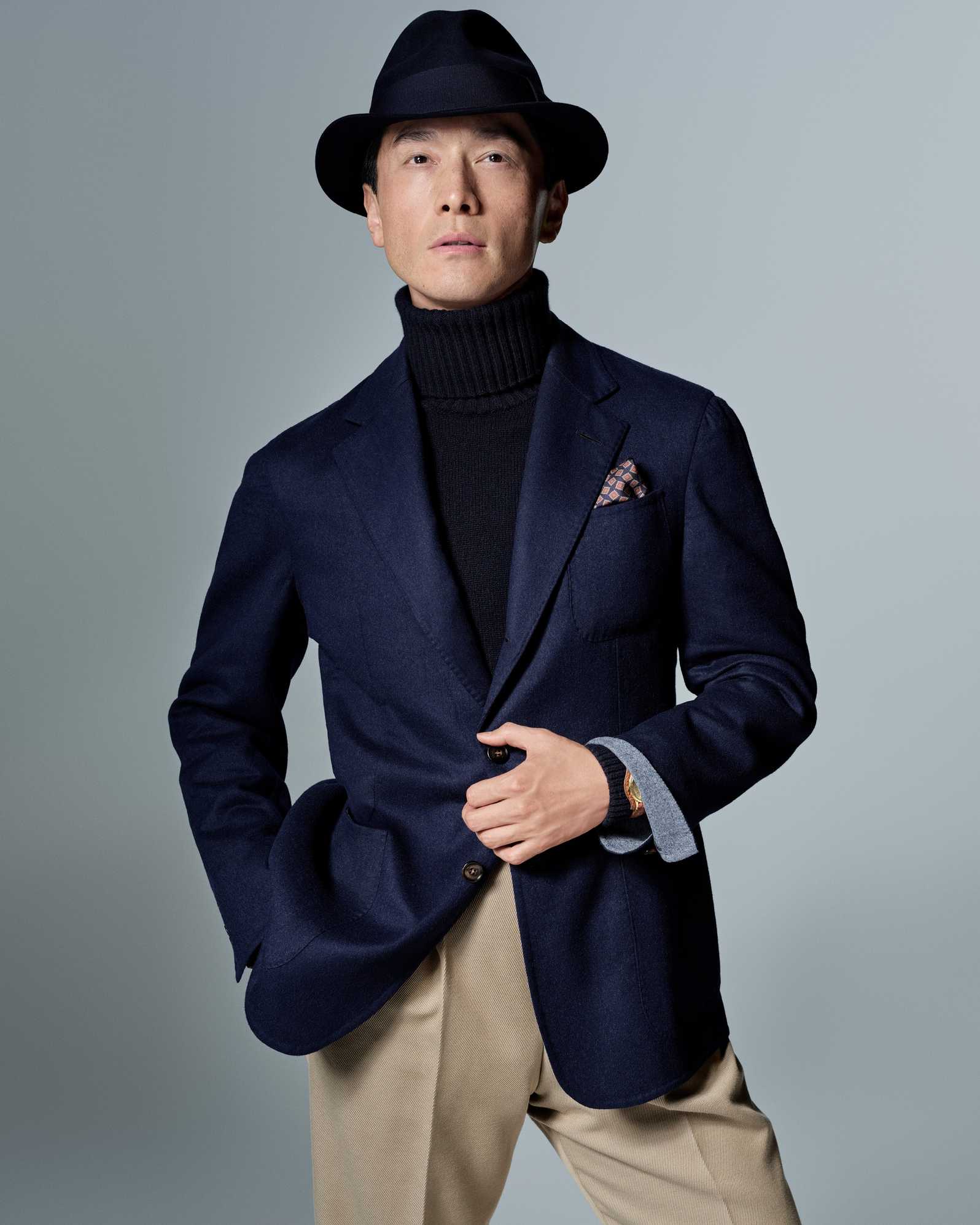 dunhill AW26 Campaign Ethan James Green