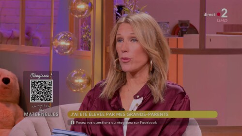 2024-10-15-Agathe-Lecaron-in-burgundy-satin-blouse.mp4