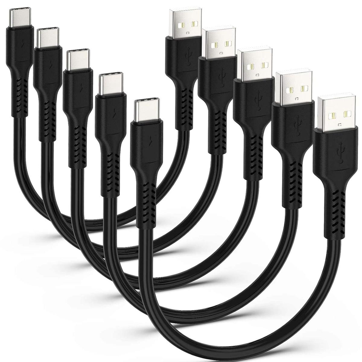 USB Cable Usb-c Type-c Charging Headphones Smartphone Power Bank Phone 20cm Short_