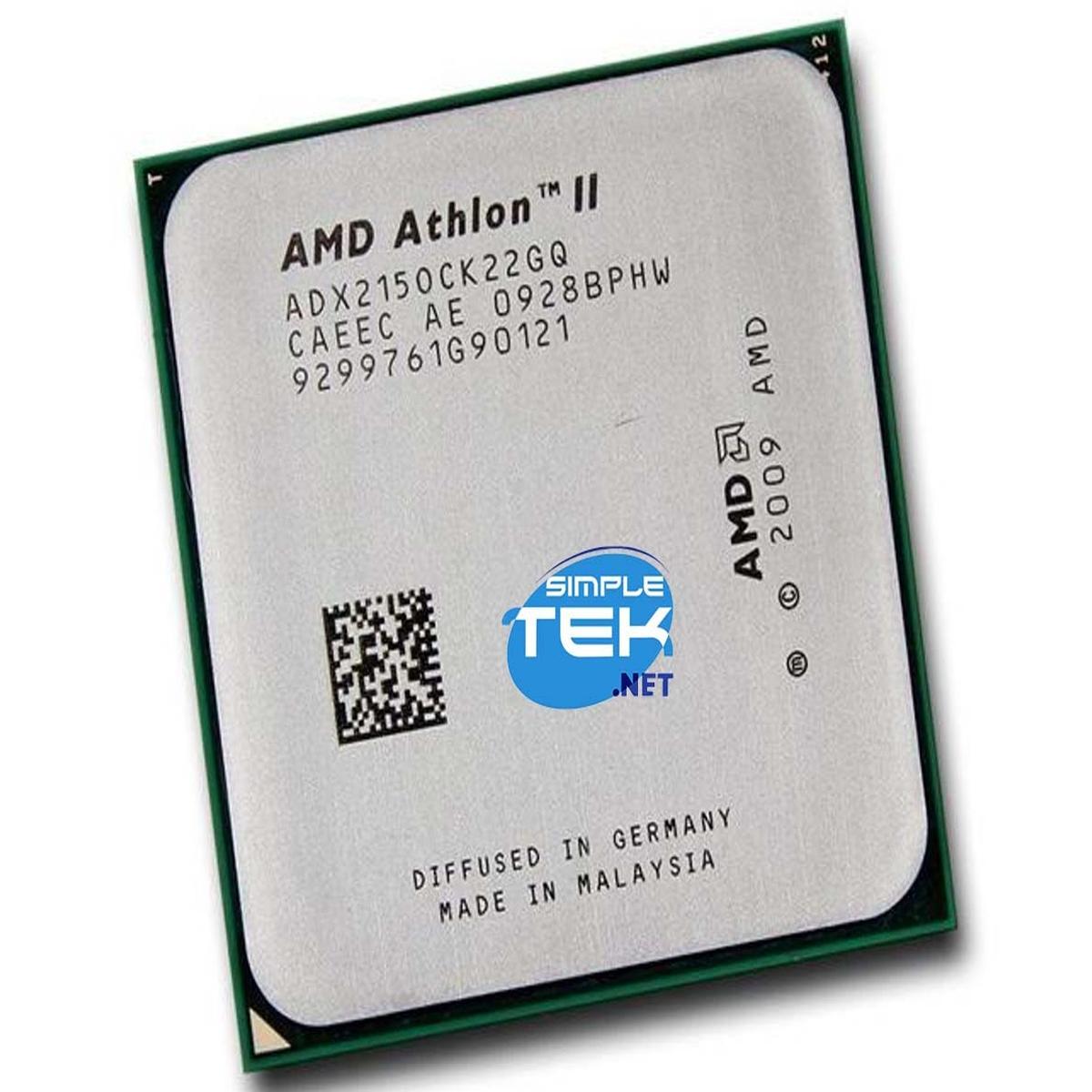 Amd Athlon 2 X2 250 Adx2500ck23gm Am2+ Am3 Cpu 3,0ghz Refurbished