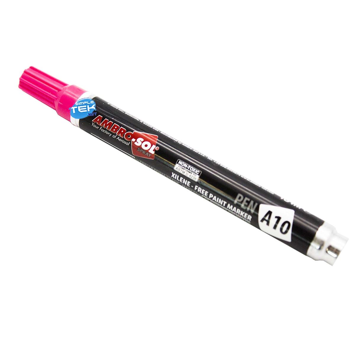 как выглядит Indelible Pink Marker 10ml Industrial Marker Plastic Glass Metal фото