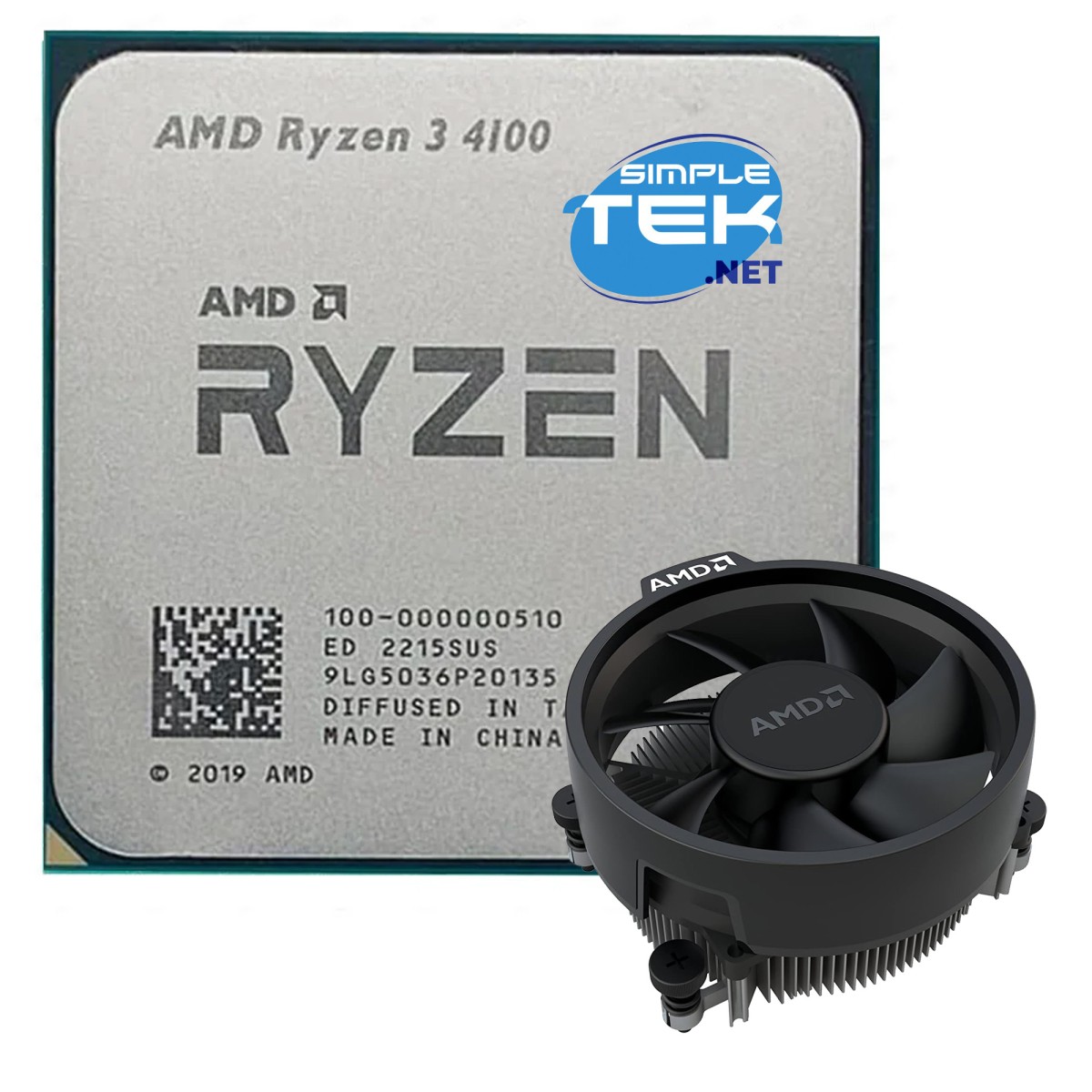 AMD Ryzen 5 7400F AM5 Processor CPU Without Integrated GPU