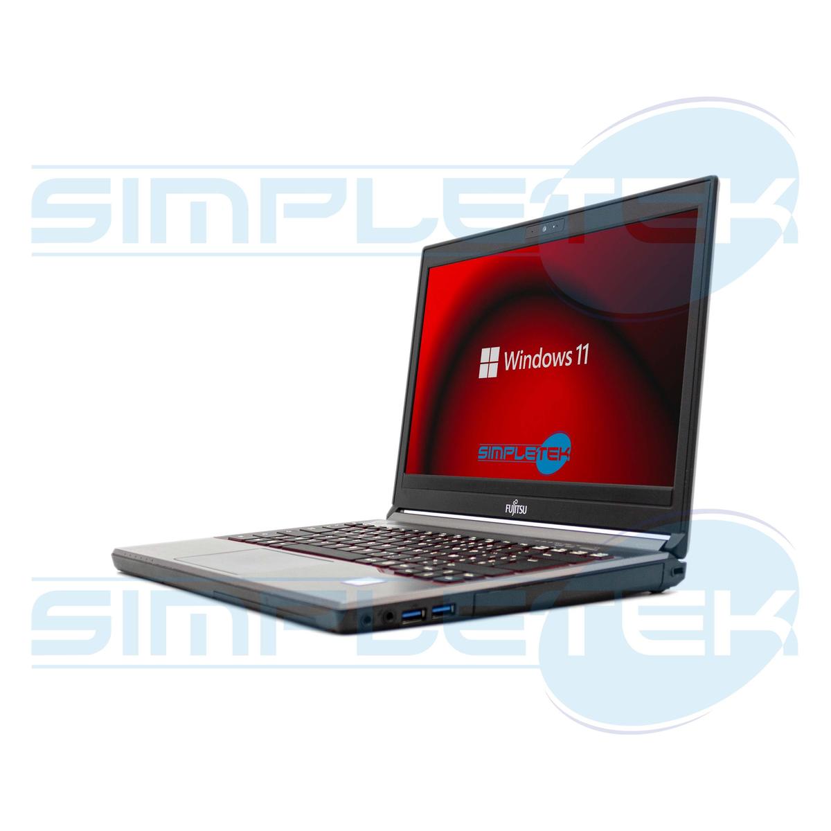 Fujitsu E736 13″ Windows 11 8gb 256gb I3 2.3ghz Notebook PC Laptop_