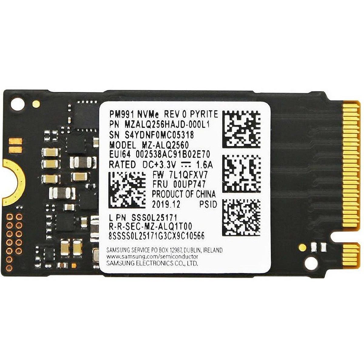 Kioxia Bg4 SSD 256gb Kbg40znt256g M.2 Pcie 3.0 X4 Nvme M.2 2242