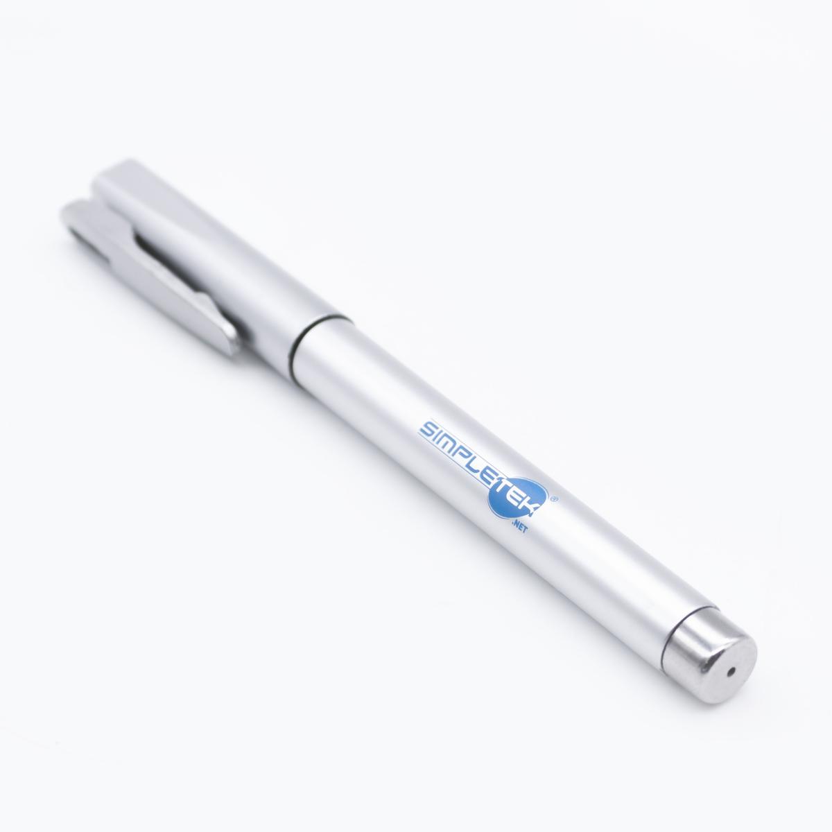 как выглядит 100 x Simpletek Stylus Pen Black Ball Color Black With Single Clip Cap фото