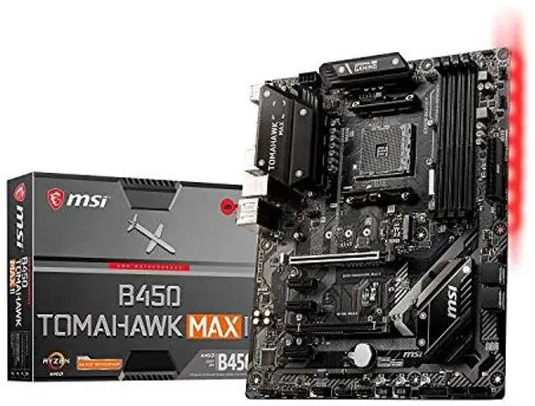 motherboard msi b450 tomahawk max ii