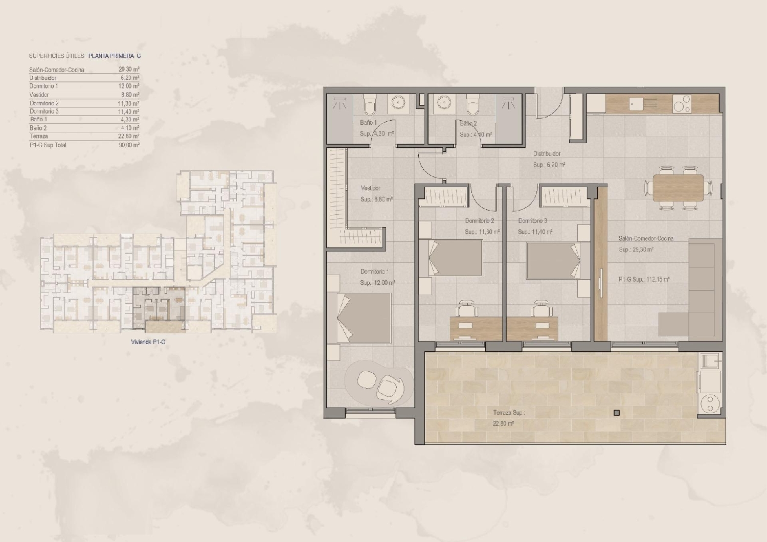  te koop appartement A Torre Arzúa 11