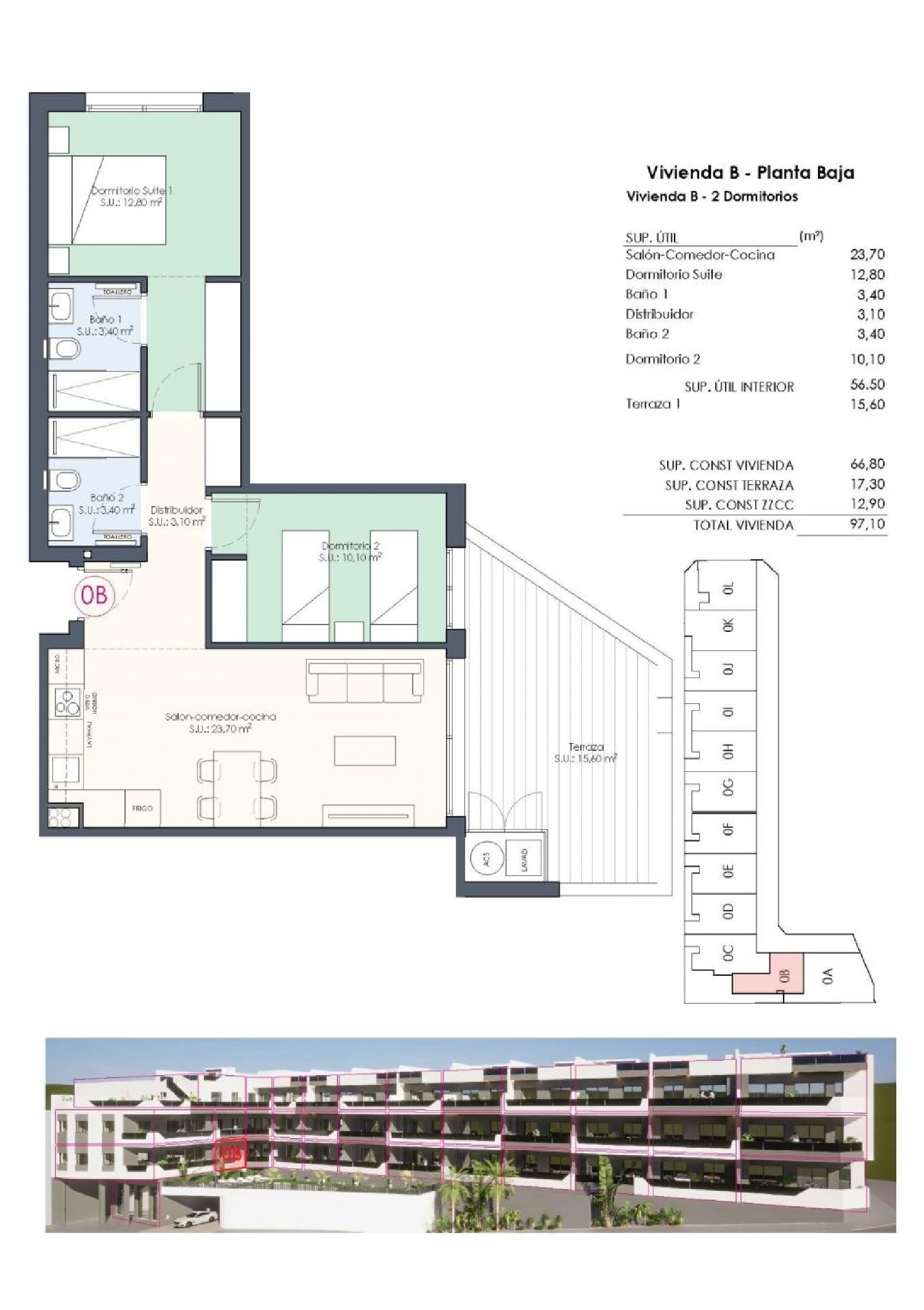  te koop appartement Benijófar Baix Segura 33