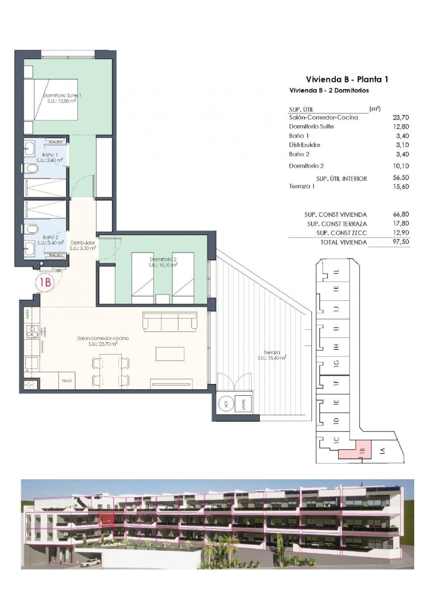 te koop appartement Benijófar Baix Segura 33