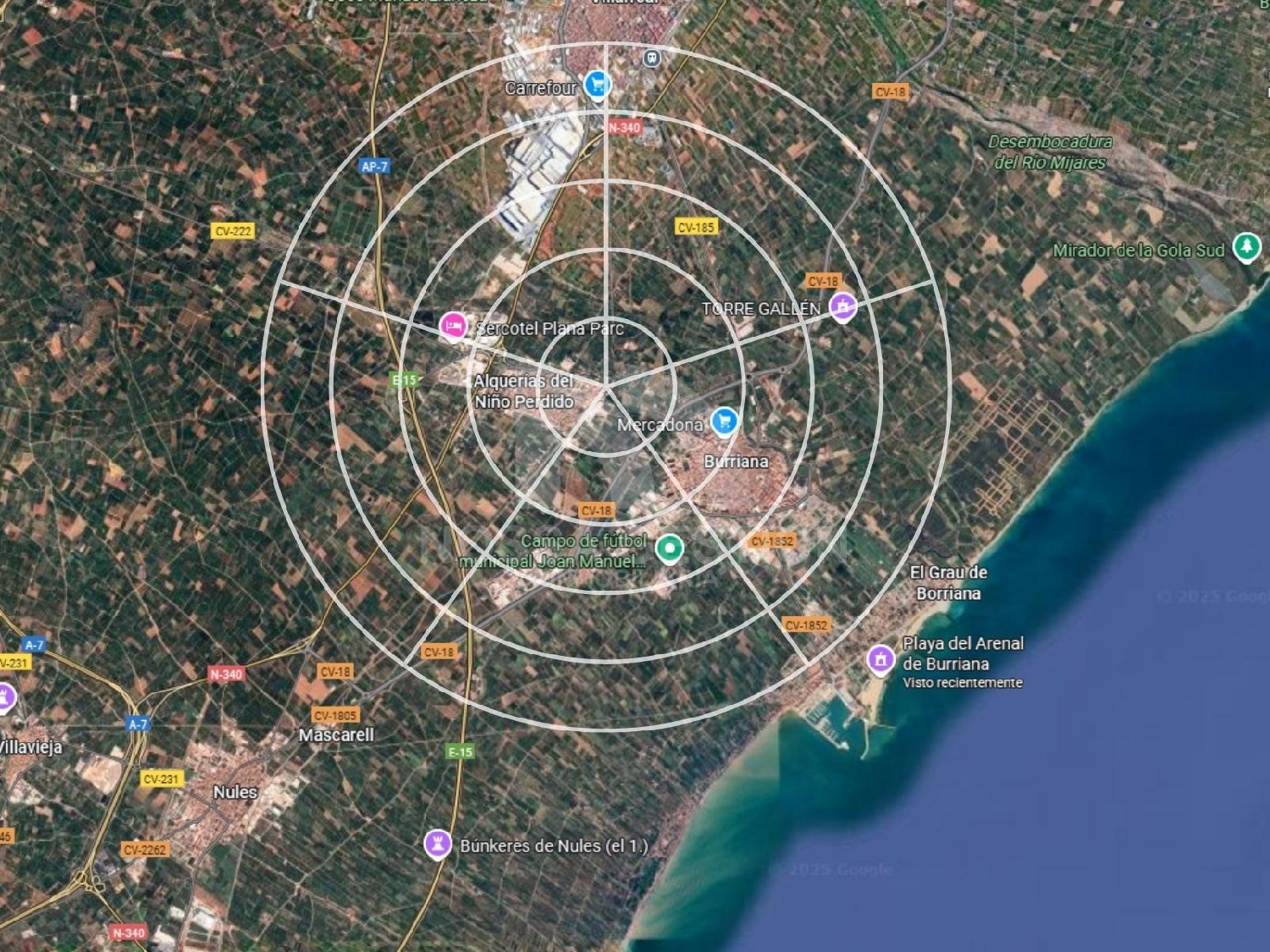 te koop appartement Burriana Plana Baixa 5