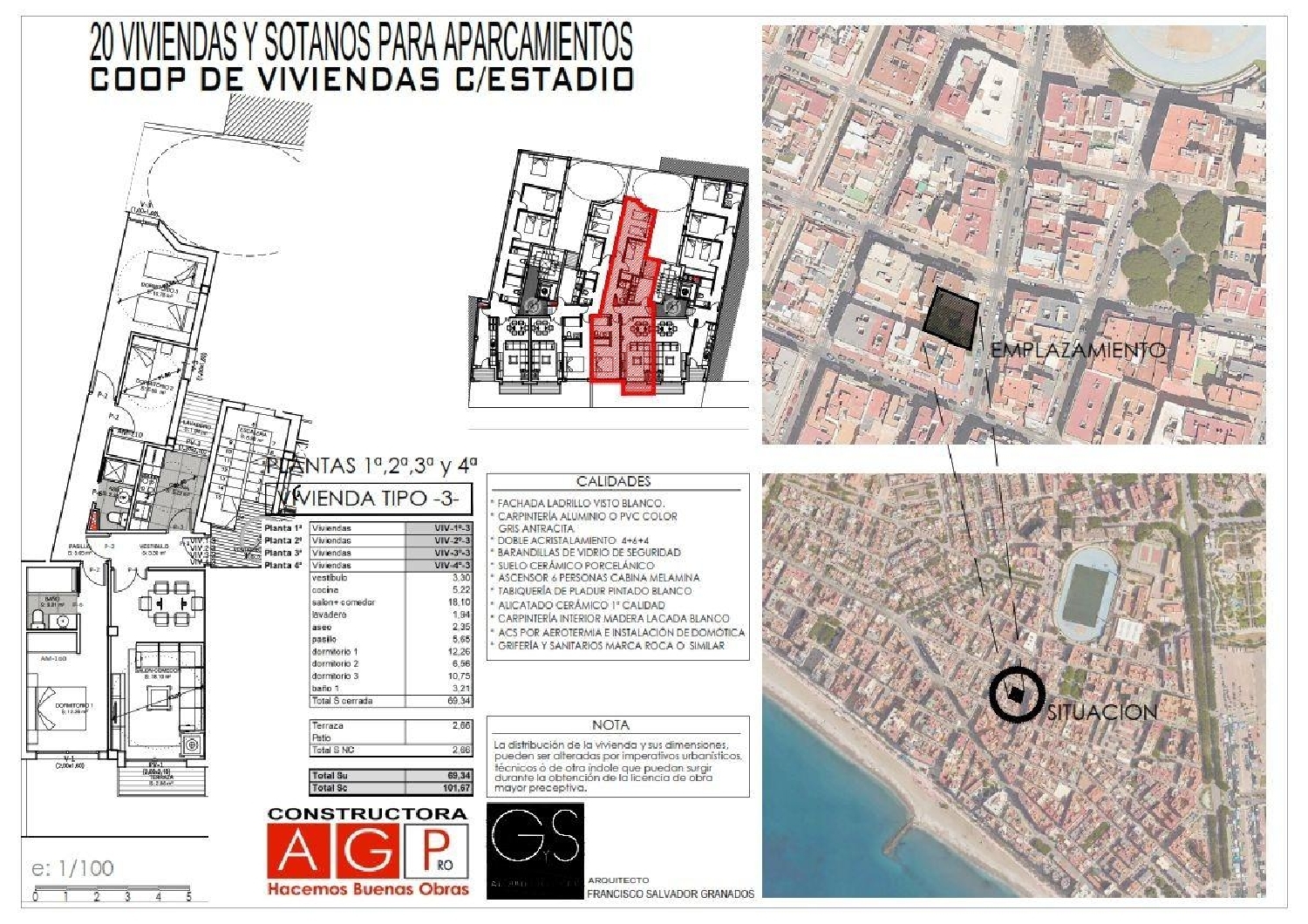 en venta apartamento Palmeria Marina Alta 3