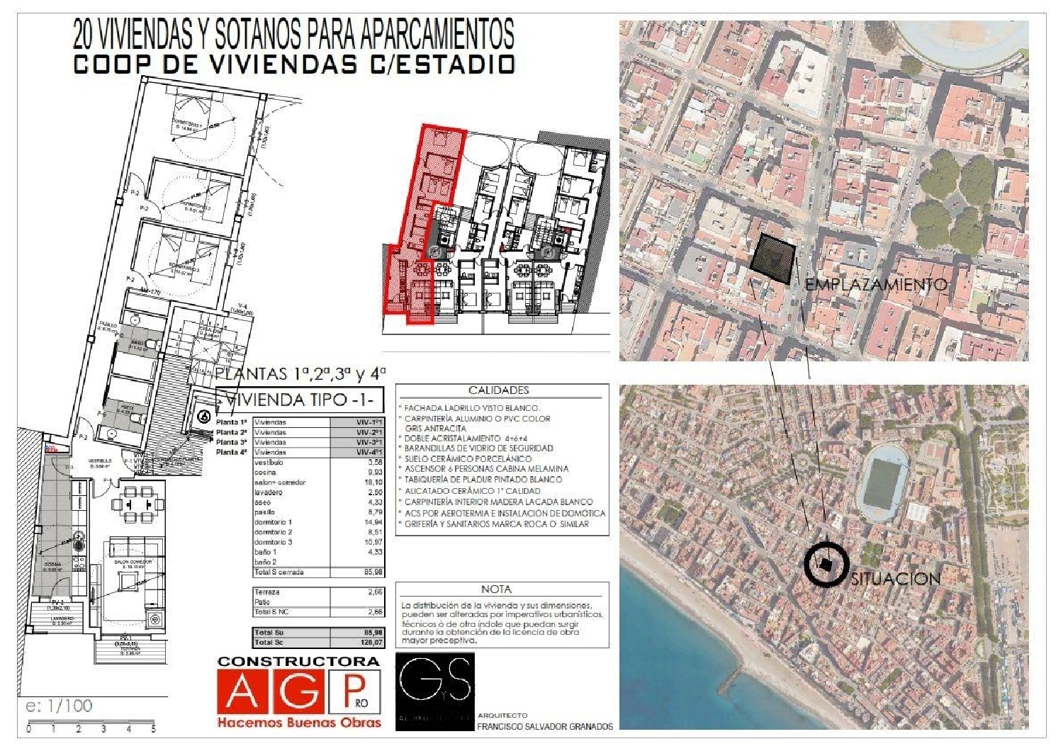  en venta apartamento Palmeria Marina Alta 1