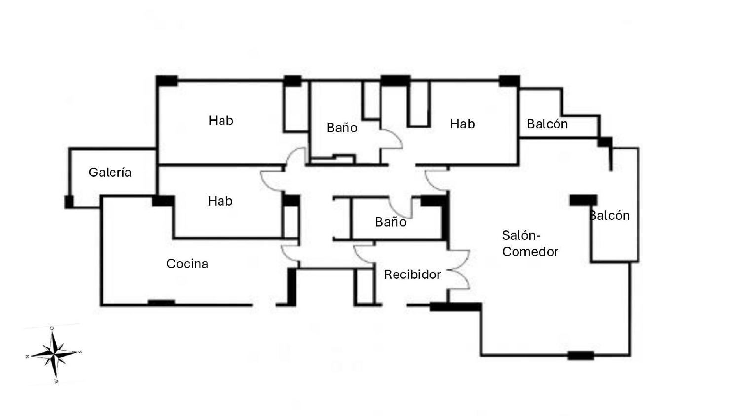  for sale apartment Valencia De Las Torres Campiña Sur 4