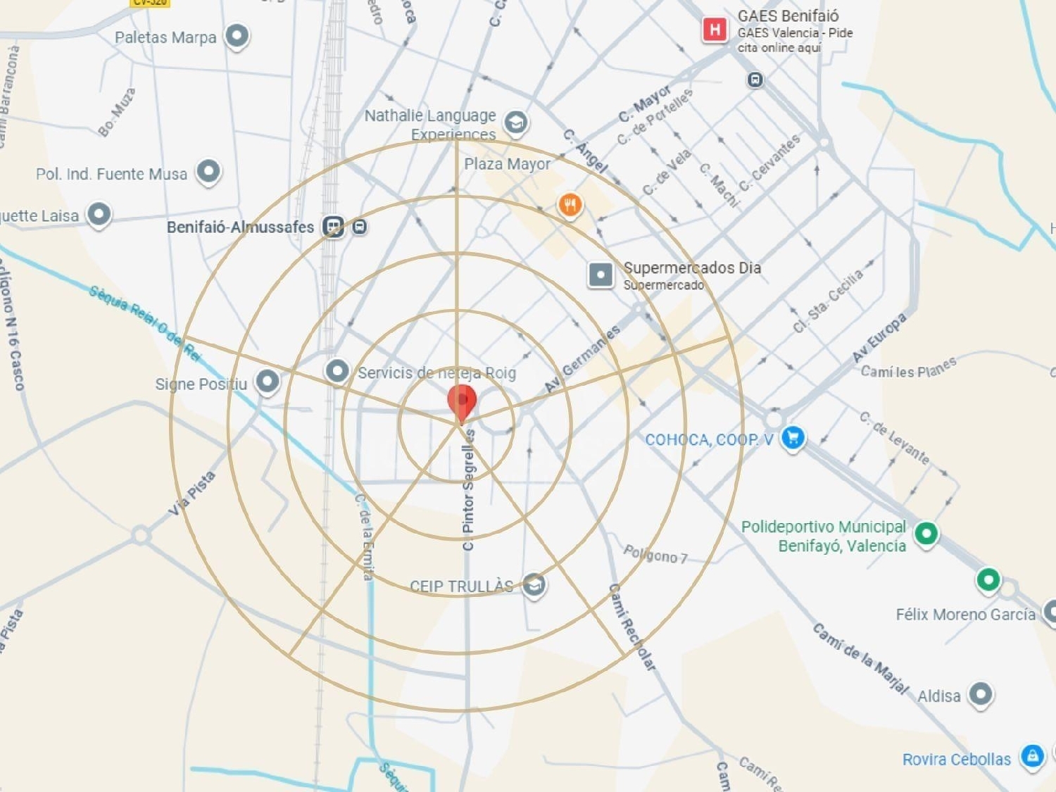 te koop parkeerplaats Benifaió Ribera Alta 4