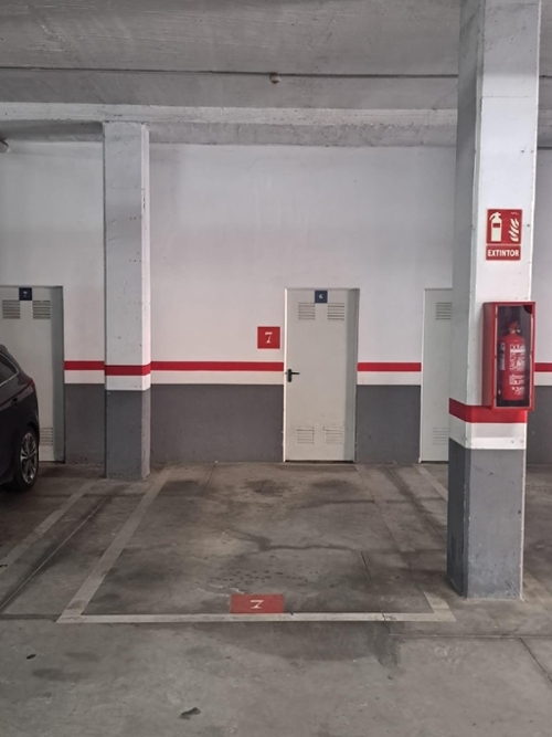 Málaga Del Fresno Campiña Parkplatz Bild 6314723