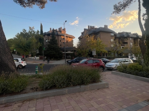 Pozuelo De Alarcon Cuenca Del Guadarrama Parkplatz Bild 6316206