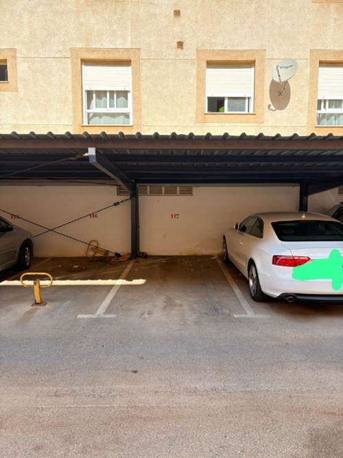 Roquetas De Mar Poniente Almeriense Parkplatz Bild 6312019