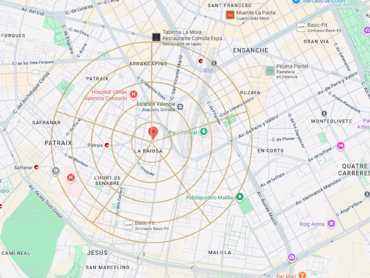 till salu parkering Valencia De Las Torres Campiña Sur 5