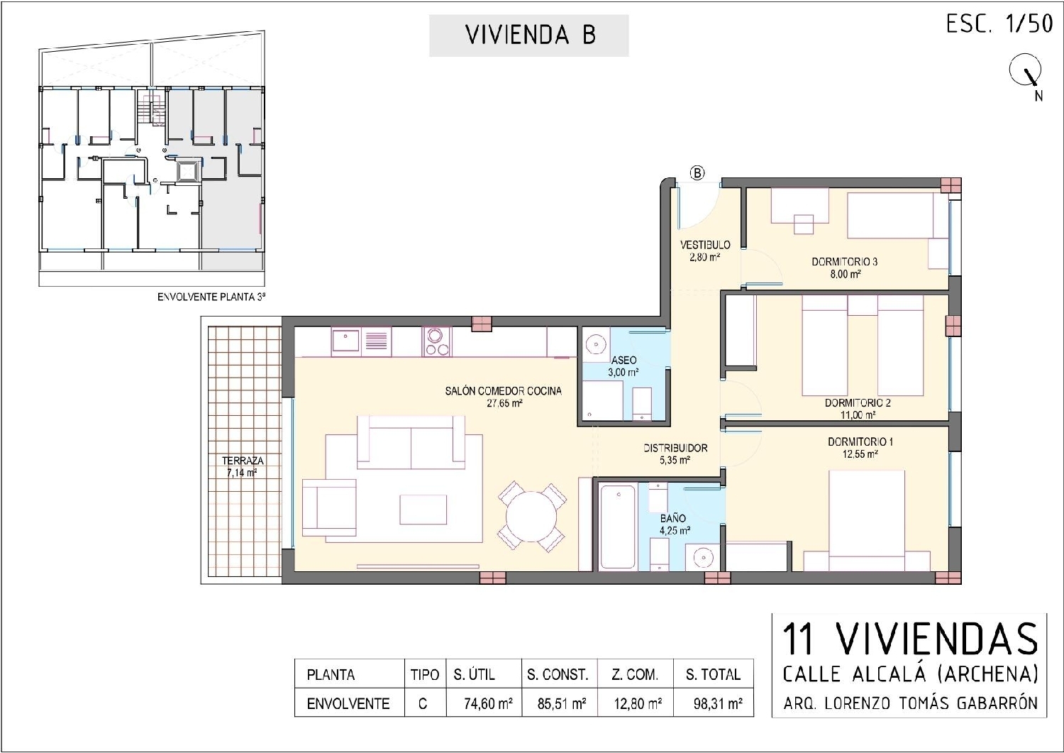  kaufen Penthouse Archena Valle De Ricote 1