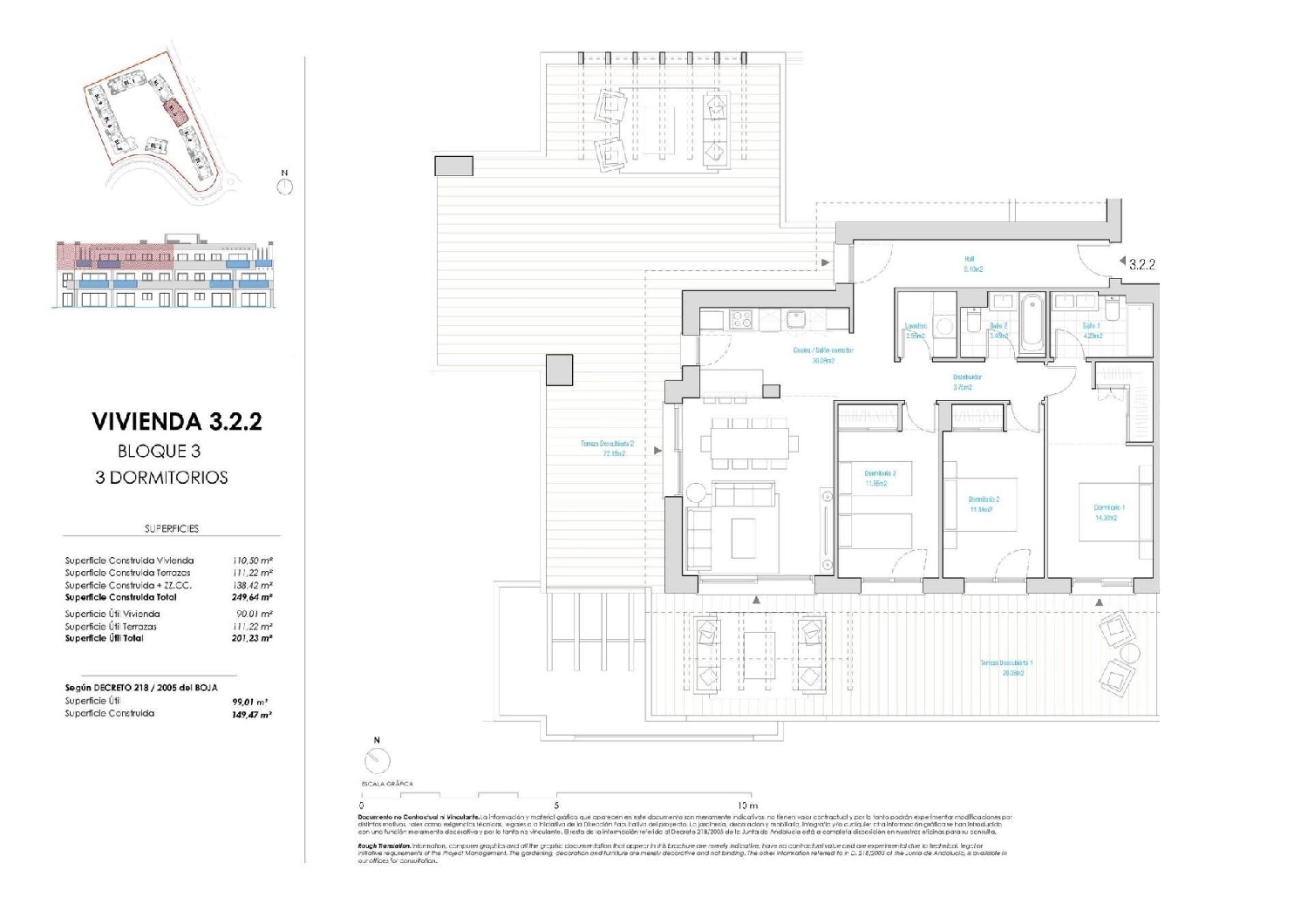  à vendre penthouse Casares Tierra De Mellid 14