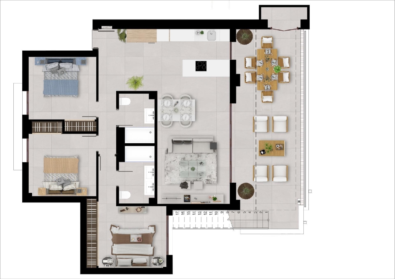  kaufen Penthouse Coristanco Bergantiños 30