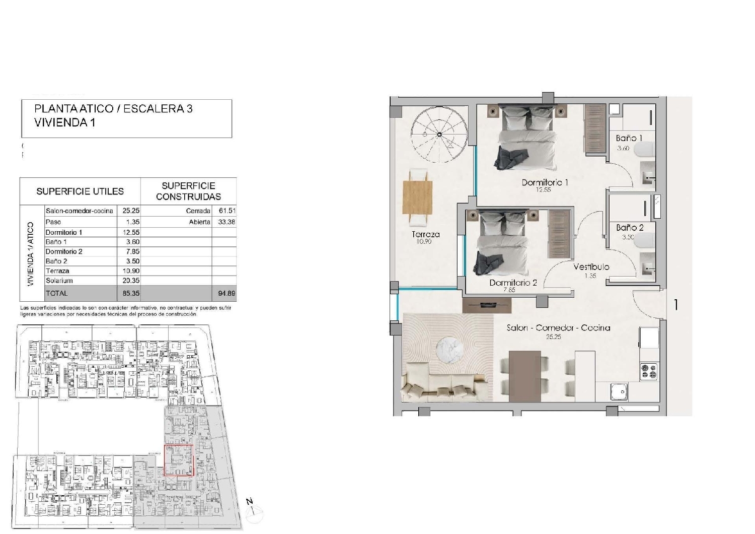 à vendre penthouse Santa Pola Baix Vinalopó 6