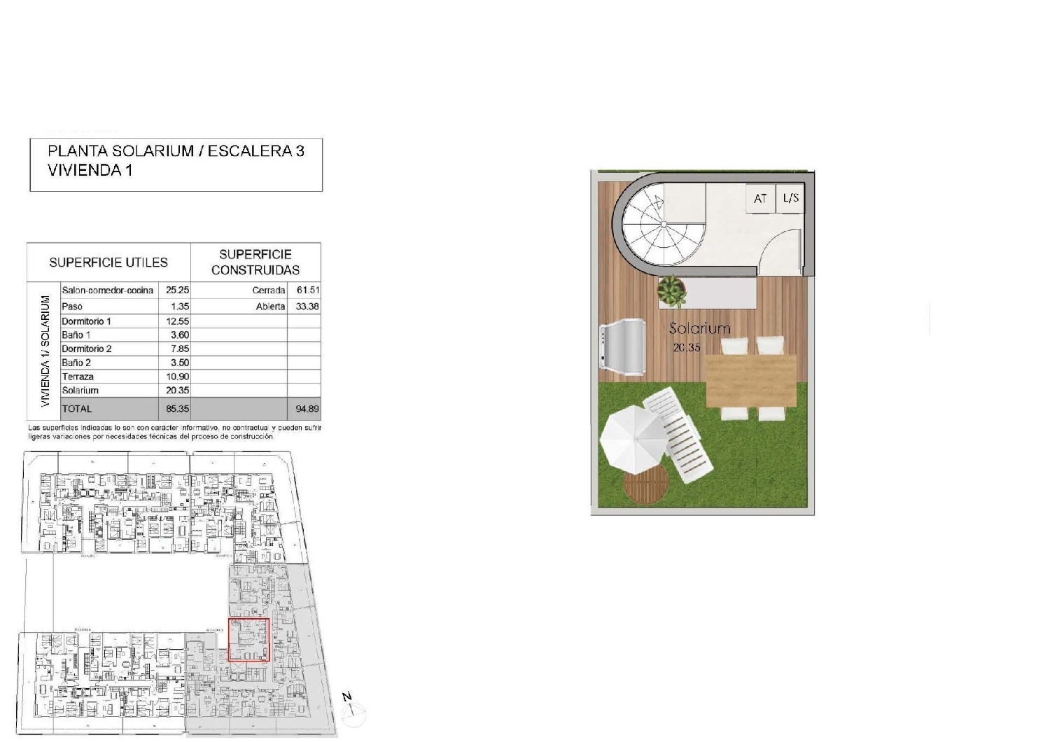 à vendre penthouse Santa Pola Baix Vinalopó 7