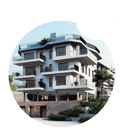Villajoyosa Marina Baixa takvåning foto 6308873
